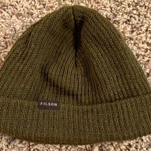 Men’s Filson, 100% Wool Stocking Cap, USA, “Otter” Green
